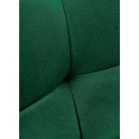 Stool on a metal frame chilli metal/velor, black/green 43.5x50x87.5 cm-5
