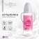 A bottle for feeding Gift "Strawberry milk", classic throat, 250 ml., 0 months, with a nipple, with handles