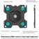 Black Black 13 "-32" Max.18kg Table Turn and Slop V 102951