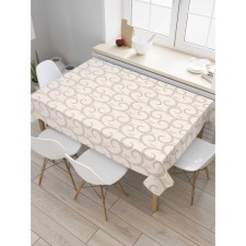 The tablecloth “Currents are ordinary”, rectangular, oxford, size 120x145 cm
