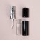 Perfume bottle, with a spray, 10 ml, black color