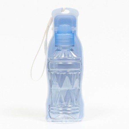 Walking auto -pound with a curly bottle, 250 ml, blue