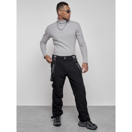 Semi -combinezone ski insulated male winter, size 56, black color-12
