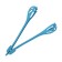 Spoon for cleaning and transferring a rodent 28 x 6.5 x 2 cm, blue