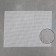 Embroidery canvas, No. 11, 30 × 40 cm, white color