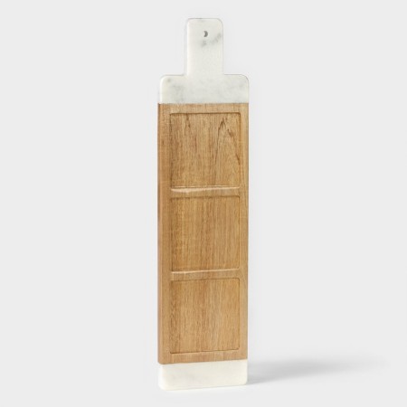 Menzhitsa Magistro Forest Dream, 3 sections, 40 × 10 cm, acacia, marble-2