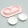 Animal bowl "Moore-humu" 0.3l double on a stand, pink