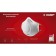 Half mask filtering bison F-80 11169, FFP1, conical