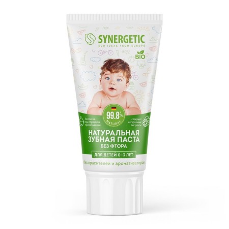 Synergetic children's paste, linden and chamomile, from 0 to 3 years, 50 g-7