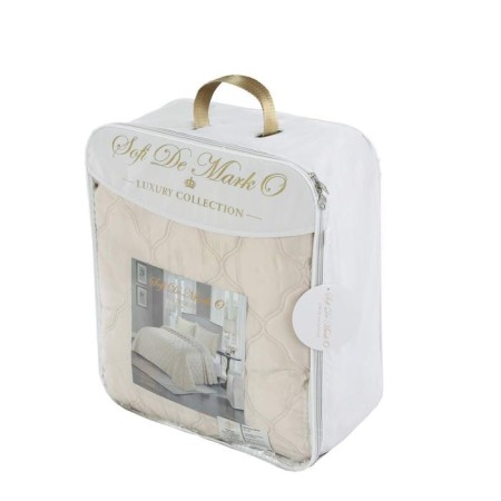 A set with a bedspread "Audrey", size 240x260 cm, 50x70 cm - 2 pcs, color cream-5