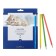 Watercolor pencils 24 colors BrunovisConti Aquarelle, three -sided
