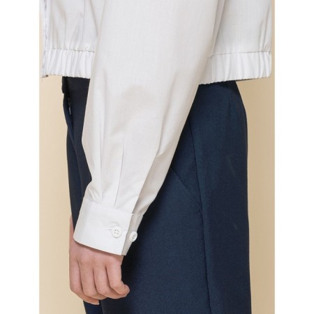 Blouse for girls, height 122 cm, white color-7