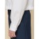 Blouse for girls, height 122 cm, white color