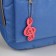 Reflective element "Violin key", 8 × 4 cm, color mix