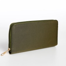 Women's wallet with lightning, khaki color