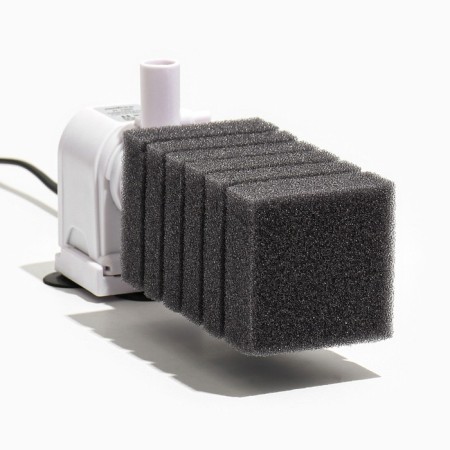 Rectangular sponge for the turbo filter No. 3, 6 x 6 x 12 cm, gray-4