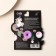 Massager sponge for washing, on the substrate "Morning does not begin with coffee", 6.5 x 5 cm