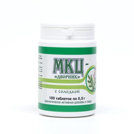 MCC "DPOC" with a licorice, 100 tablets of 0.5 g-3