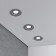 Builtrous lamp Elektrostandard, Asimo, 95x95x52 mm, GU10, graphite color