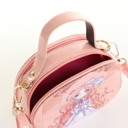 Bag's bag with lightning, color coral-2