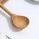 Spoon half -bastard, boiled, maple color