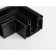 Ambrella connector angular for the Magnetic 48V busbar in the GL3392 BK stretch ceiling, black