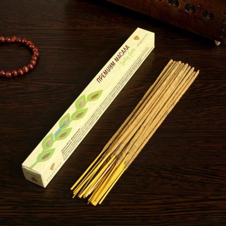 Incense "Premium Masala Laki Flora", 20 sticks in packaging-1