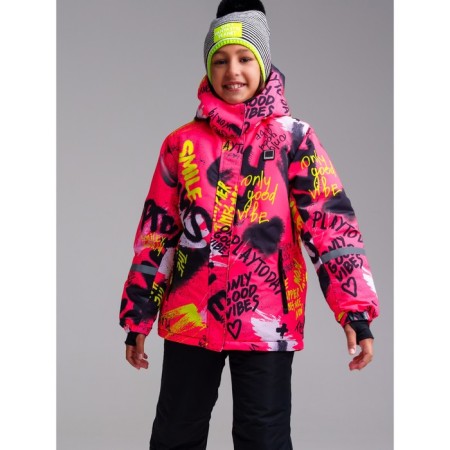 Winter jacket for the girl PlayTode, height 128 cm-2