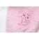 Baby robe "Bunny", height 110 cm, pink+white, Makra