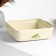 Baking capacity "Tetra with handles" 2.5l / 29x24x9cm, peas