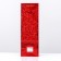 Gift package, foil, "red" 35 x 12 x 9 cm under a bottle