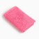 Tainted towel "Ethel" 30x30 cm, pink color, 100% cotton, 340 g/m2