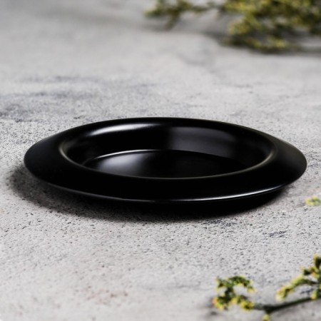 Cup "Cup" Metal, 9.4x1.2 cm, Black Muars-1