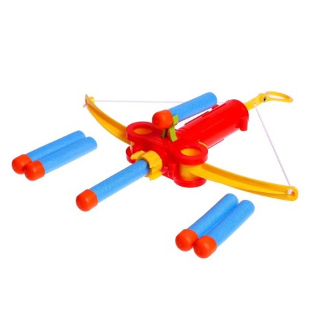 The crossbow "Fun shooter", shoots with soft bullets, mix-9