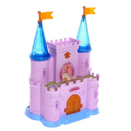 Castle for dolls, with figures, light, sound, with accessories-2
