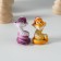 Polystone souvenir "Good snakes in the New Year's cap" mix 2.5x2.5x4 cm