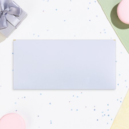 Money envelope "Wedding - 2" rings, embossing, 19.5 x 9 cm-2