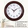 Watch wall, interior "ruby", d-21 cm, brown case