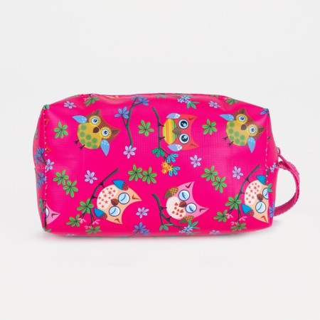 Lightning cosmetic bag, raspberry color-1