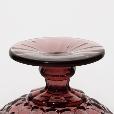 Glass Glass Magistro "La-Channel", 350 ml, 12 × 10.5 cm, pink color-5