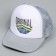 Baby cap for a boy with a Sport grid, gray color, rr 52-54, 5-7 years old