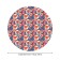 Tables on the table "Bright flowers", round, oxford, elastic band, size 140x140 cm, diameter 105-120 cm