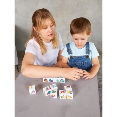 Cubes "Cubes for wise men. Alphabet ", 12 pcs.-3