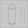 Matty diffuser for Focus LED 12W, 52x52 mm, white