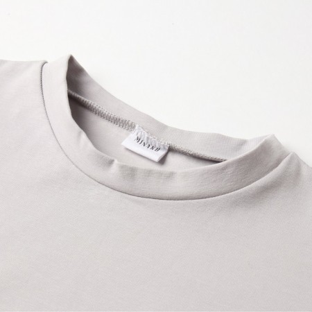 T -shirt for a boy minku, gray color, height 140 cm-5