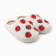 Women's slippers, size 36-37, white color