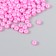 Glass beads 6/0 "warm pink" 15 g