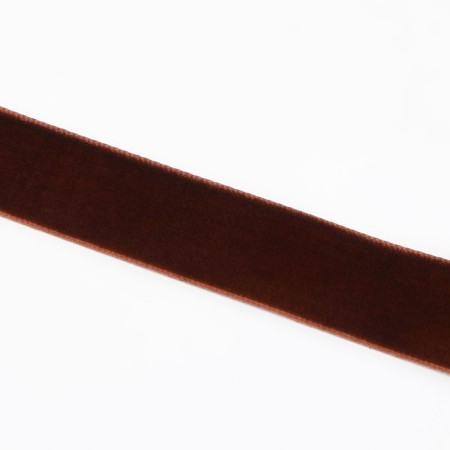 Velvet tape, 15 mm, 18 ± 1 m, brown color No. 119-2
