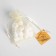 Bager Gift Organza Beige “With Love”, with a nameplate, 7 x 9 cm +/- 1.5 cm