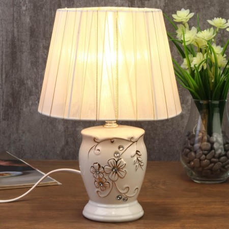 Table lamp 7555096TL/1 E14 40W white 19.5x19.5x28.5 cm Risalux-1